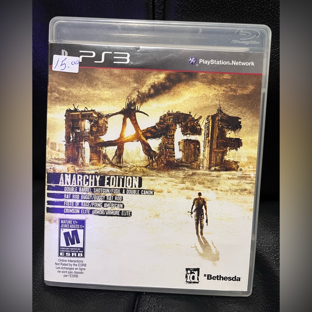 Rage Anarchy Edition for PS3